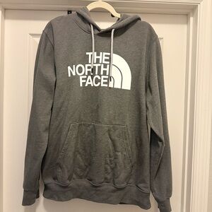 The North Face Gray Sweatshirt Hoodie Casual Wear